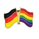 Rainbow Germany Freindship Pin